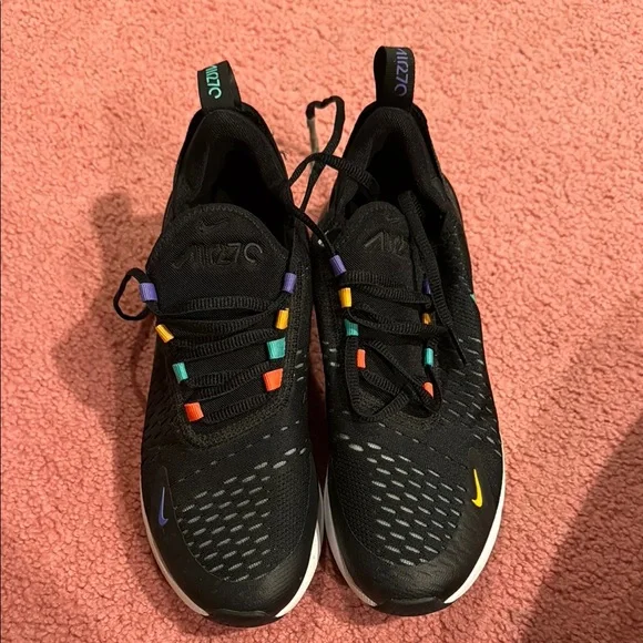 Nike Black Athletic Shoes with Multicolor Accents NIKE Book 1  main image 3